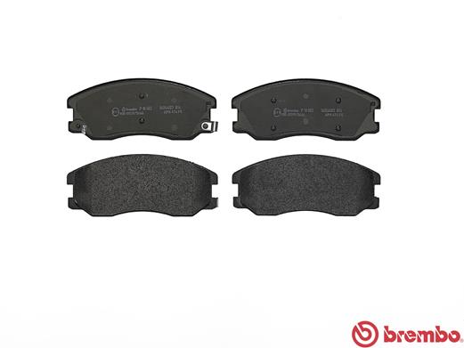 A.B.S. P 10 003 BREMBO Bremsbelagsatz, Scheibenbremse